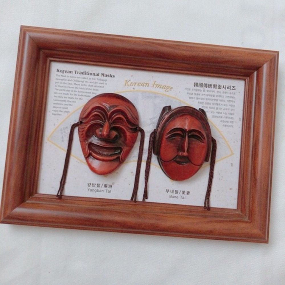 Wall Decor. Korean traditional mask
